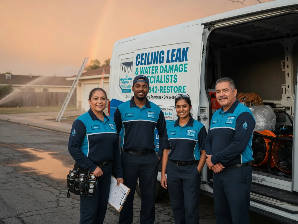 Ceiling Leak Cleanup company in Union City, MI