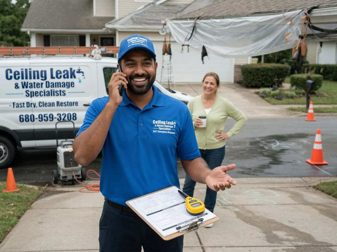 Ceiling Leak Cleanup Union City, MI FAQs